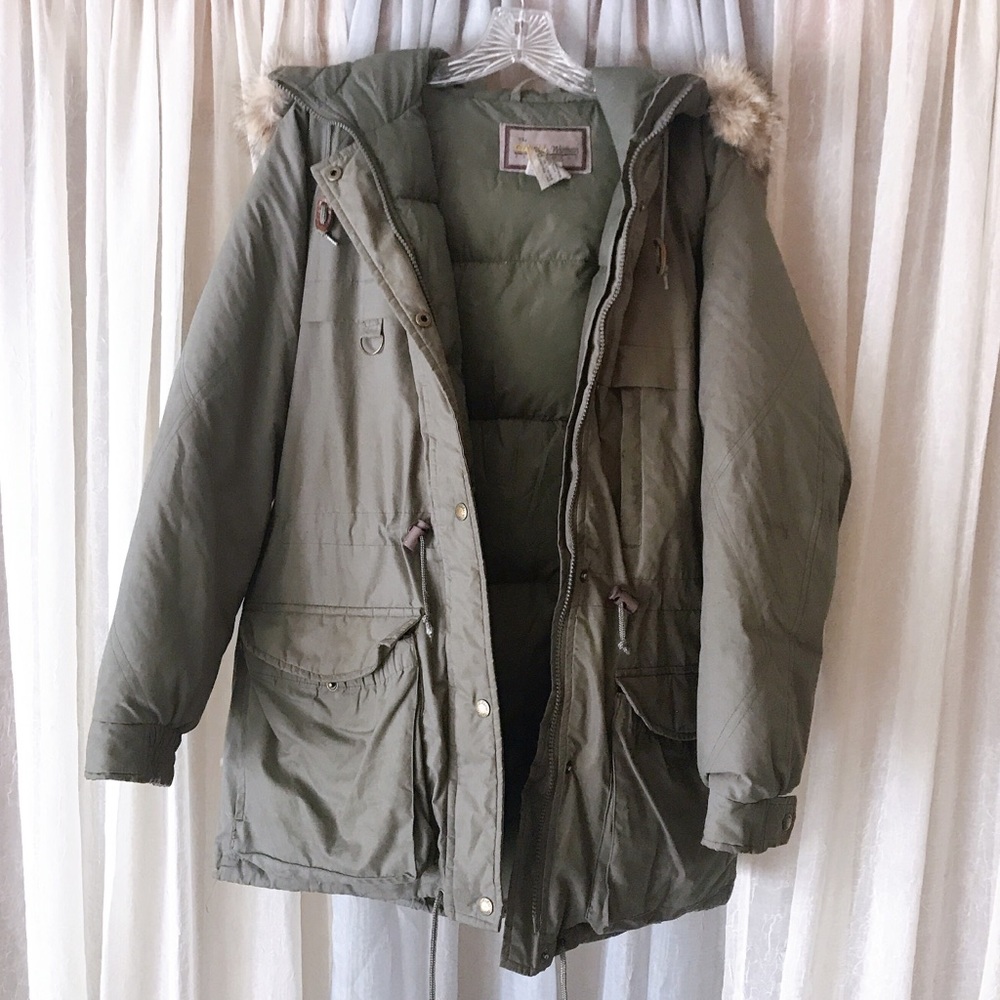 Cabela’s Down Jacket with Coyote fur hood